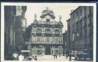 POSTAL DE PAMPLONA - CASA CONSISTORIAL
