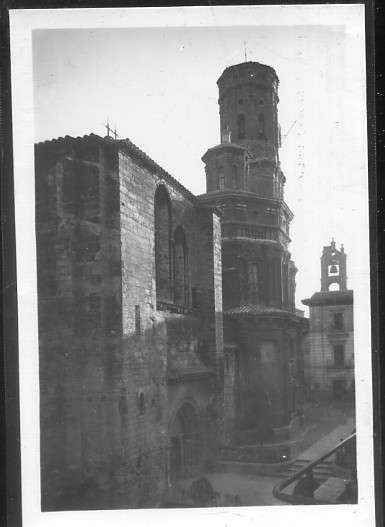 POSTAL DE TUDELA Nº 8 - CATEDRAL FACHADA PRINCIPAL