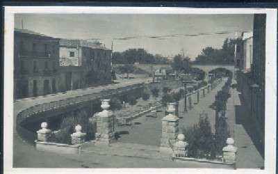 POSTAL DE TUDELA Nº 18 - PASEO DEL GENERALISIMO FRANCO