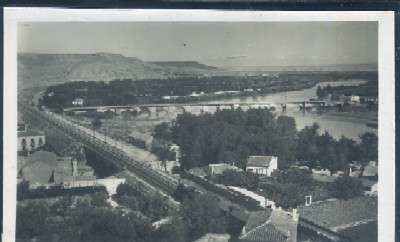POSTAL DE TUDELA - RIO EBRO Y LA MEJANA