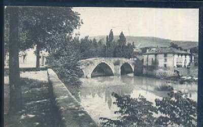 POSTAL ANTIGUA DE NAVARRA Nº 16 PUENTE DE CUATRO VIENTOS