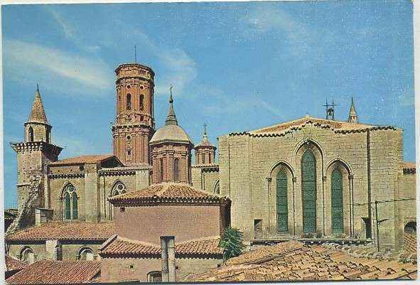 POSTAL DE NAVARRA - CATEDRALES DE ESPAÑA. TUDELA Nº 30