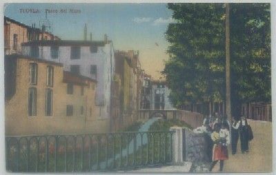 POSTAL ANTIGUA DE NAVARRA. TUDELA. PASEO DEL MURO