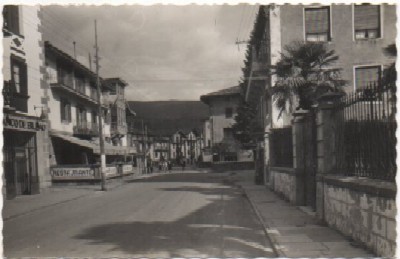 POSTAL DE NAVARRA. ELIZONDO. CALLE SANTIAGO