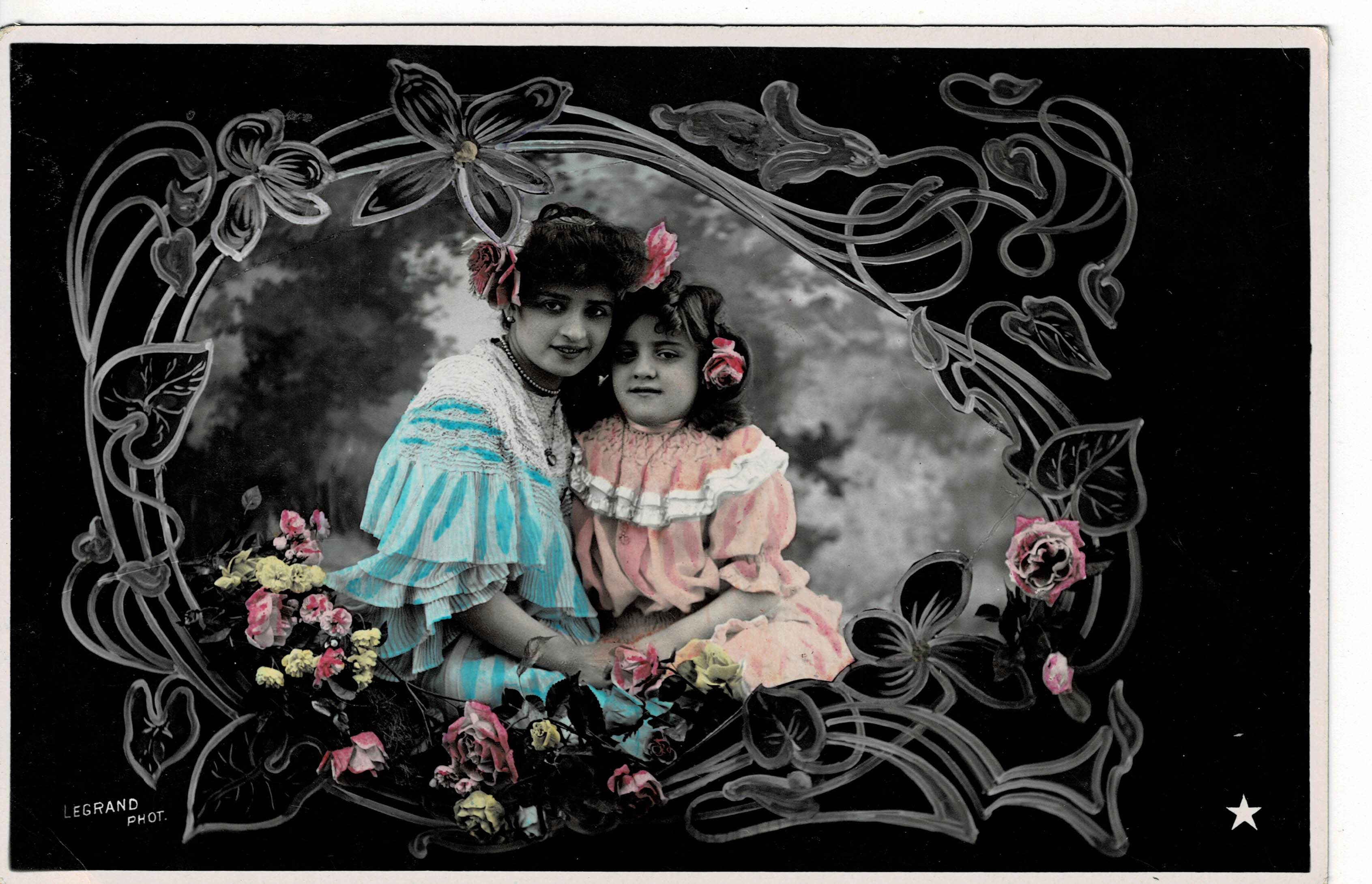 POSTAL DE NIÑOS.