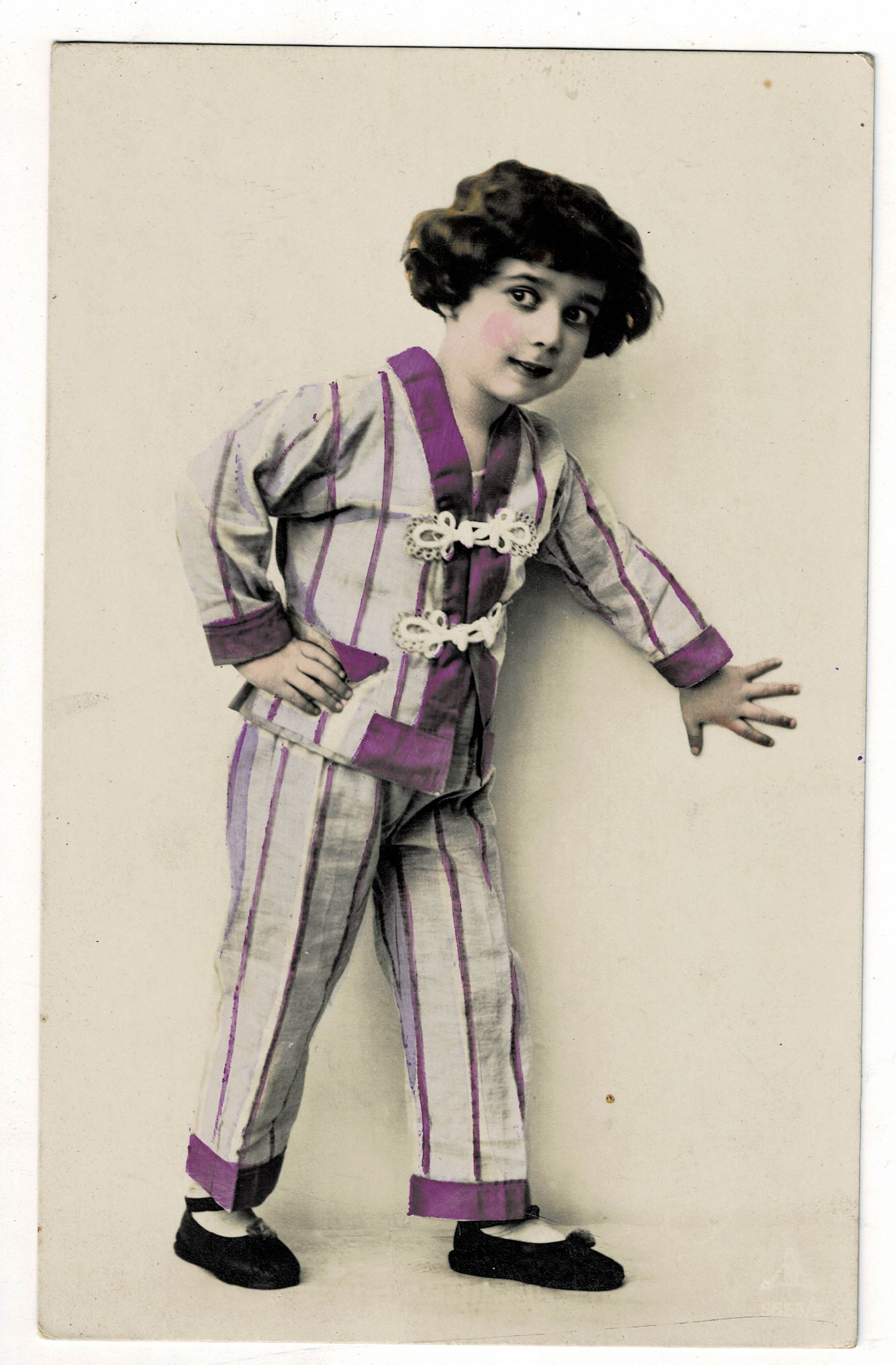 POSTAL DE NIÑOS.