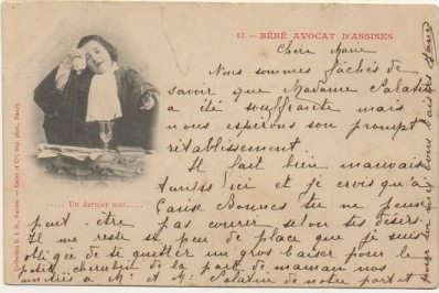 POSTAL DE NIÑOS. UN DERNIER MOT…