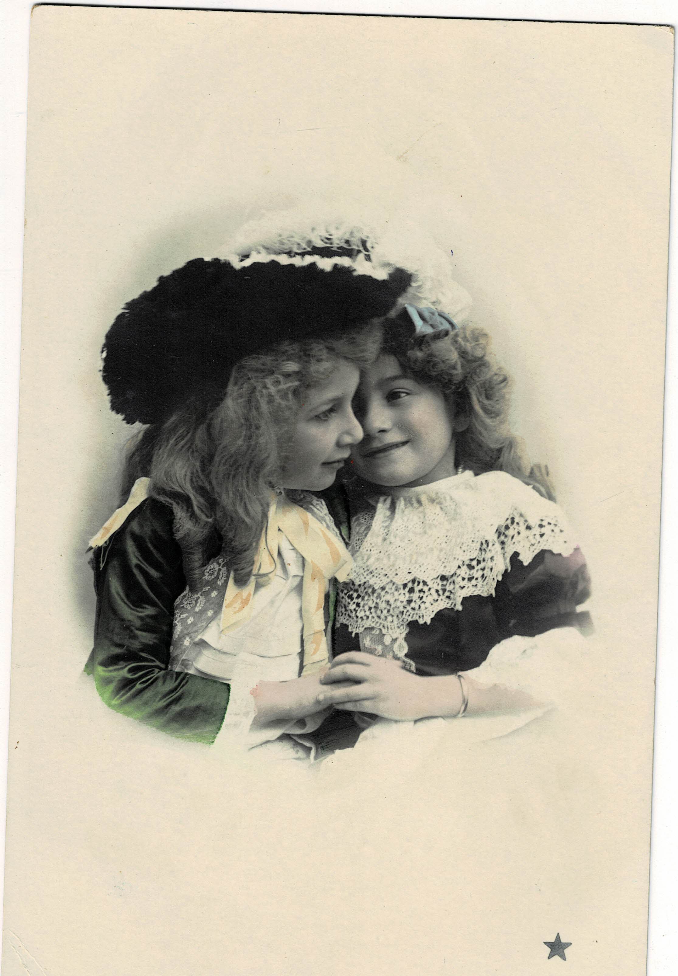 POSTAL DE NIÑOS.