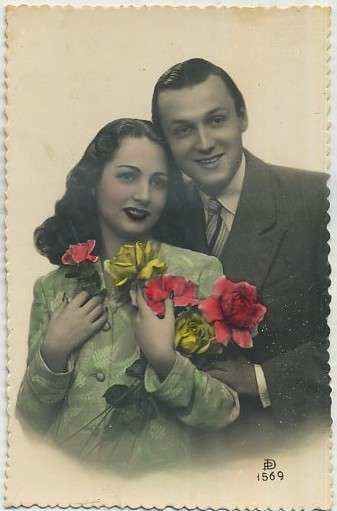 POSTAL DE PAREJAS PD 1569