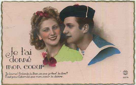 POSTAL DE PAREJAS