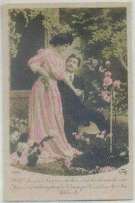 POSTAL DE PAREJA. VEUX-TU DANS LES GRANDS BOIS