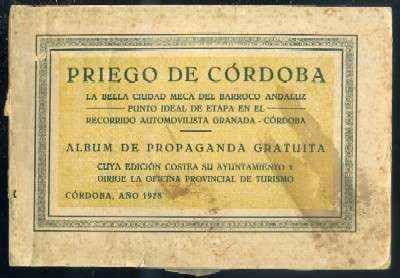 PORTFOLIO. PRIEGO DE CORDOBA. LA BELLA MECA DEL BARROCO ANDALUZ 1928