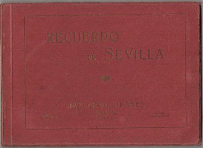 PORTFOLIO RECUERDO DE SEVILLA. ABELARDO LINARES. 28 VISTAS DE 22,3X16,3 CM.