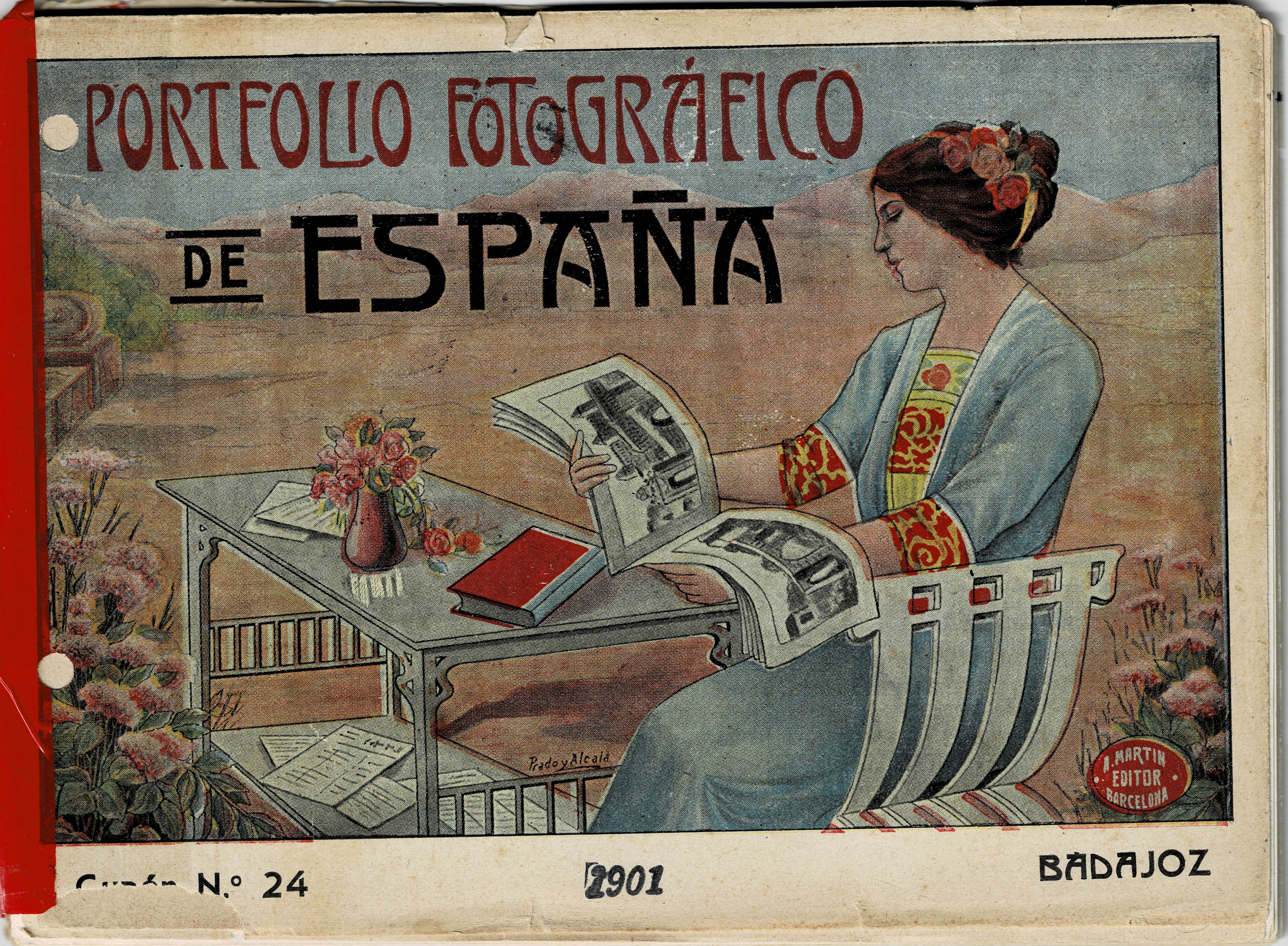 PORTAFOLIO FOTOGRAFICO DE ESPAÑA CUADERNO Nº 24 BADAJOZ