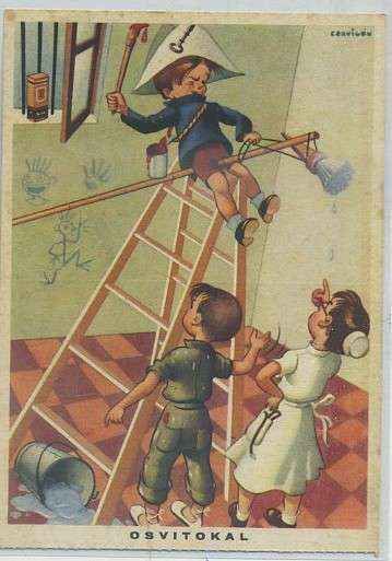POSTAL OSVITOKAL. PUBLICITARIA