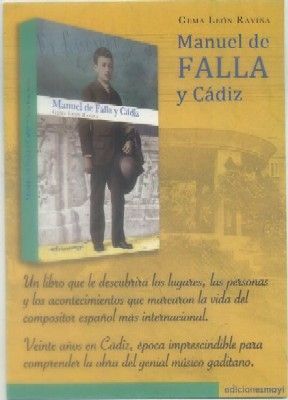 POSTAL DE PUBLICIDAD. MANUEL DE FALLA Y CADIZ