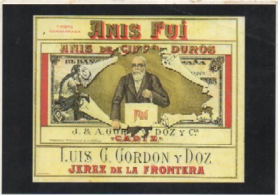 POSTALES DE PUBLICIDAD. ANIS FUI. SERIE CURIOSIDADES Nº 66. AÑO 1915