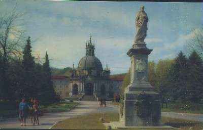 POSTAL DEL PAIS VASCO SANTUARIO DE LOYOLA VISTA GENERAL