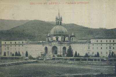 POSTAL DEL PAIS VASCO COLEGIO DE LOYOLA FACHADA PRINCIPAL
