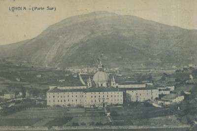 POSTAL DEL PAIS VASCO LOYOLA PARTE SUR