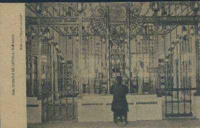 POSTAL DEL PAIS VASCO SAN IGNACIO DE LOYOLA RELICARIO
