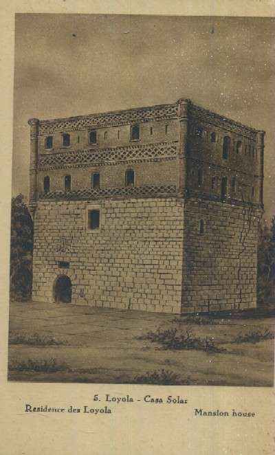 POSTAL DEL PAIS VASCO SAN IGNACIO DE LOYOLA SANTA CASA