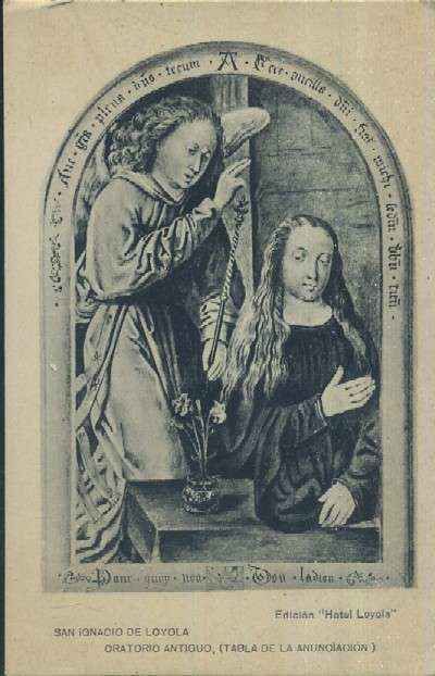 POSTAL DEL PAIS VASCO SAN IGNACIO DE LOYOLA ORATORIO ANTIGUO