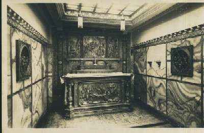 POSTAL DEL PAIS VASCO SANTUARIO DE LOYOLA Nº 44 CAPILLA Y CAMARIN DE SAN IGNACIO