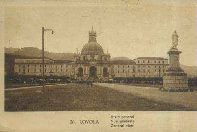 POSTAL ANTIGUA DEL PAIS VASCO LOYOLA Nº 26 VISTA GENERAL
