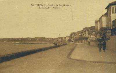 POSTAL ANTIGUA DEL PAIS VASCO BILBAO Nº 36 MUELLE DE LAS ARENAS