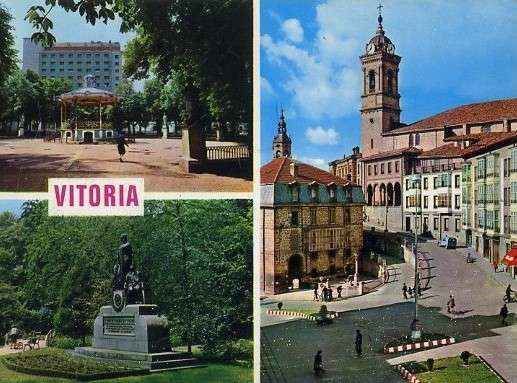 POSTAL DE VITORIA Nº 301. MULTIVISTAS