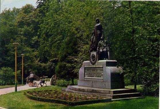 POSTAL DE VITORIA Nº 223. PARQUE DE LA FLORIDA. MUNUMENTO A EDUARDO DATO