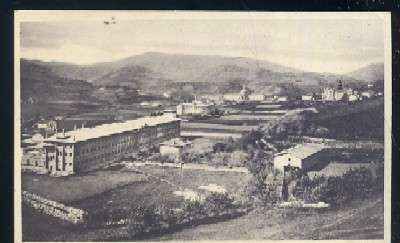 POSTAL DE GUIPUZCOA. S. IGNACIO DE LOYOLA PINTORESCO VALLE DE LOYOLA - AL FONDO EL SANTUARIO