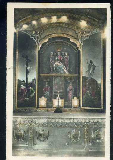 POSTAL DE GUIPUZCOA. SANTUARIO DE LOYOLA - CAPILLA DE PLATA