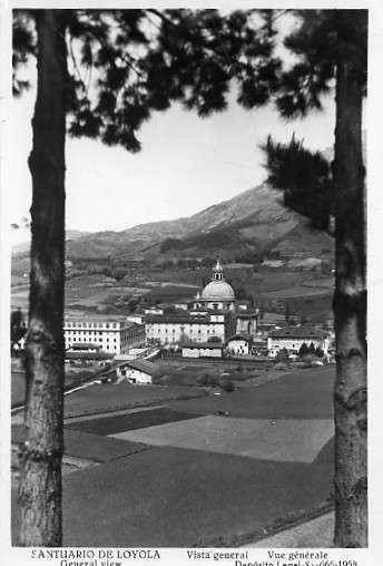 POSTAL DE GUIPUZCOA. SANTUARIO DE LOYOLA - VISTA GENERAL