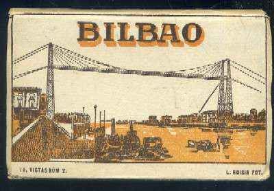 BLOC DE POSTALES DE BILBAO CON 18 VISTAS, NÚM. 2