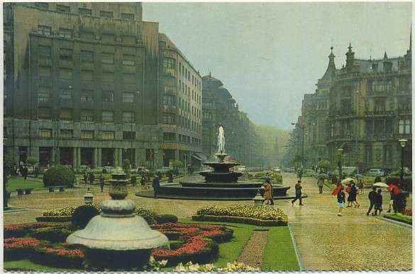 POSTAL DE BILBAO. RIA Y PUENTE DE LA VICTORIA Nº 132