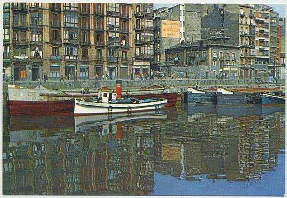 POSTAL DE BILBAO. PLAZA FEDERICO MOYUA Nº 74