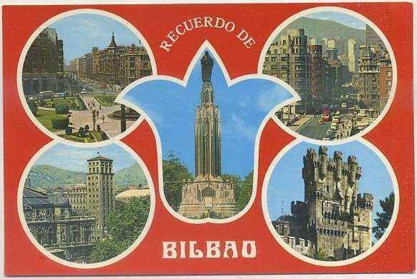 POSTAL DE BILBAO. BELLEZAS DE LA CIUDAD Nº 167