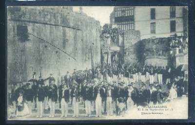 POSTAL ANTIGUA DE FUENTERRABÍA. EL 8 DE SEPTIEMBRE (Nº 3)