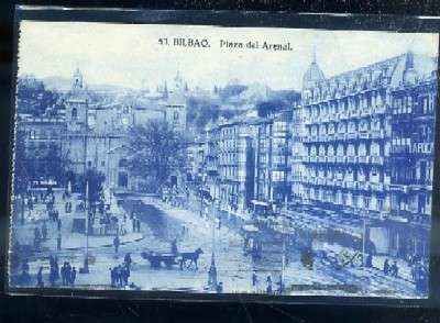 POSTAL ANTIGUA DE BILBAO Nº 53 PLAZA DEL ARENAL