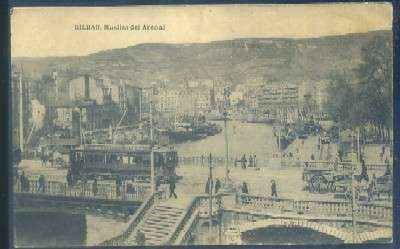 POSTAL ANTIGUA DE BILBAO. MUELLE DEL ARENAL