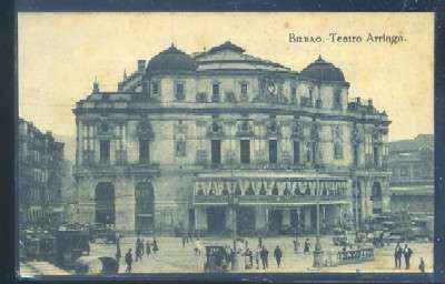 POSTAL ANTIGUA DE BILBAO. TEATRO ARRIAGA