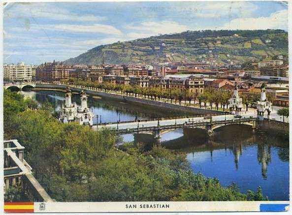 POSTAL DE SAN SEBASTIAN. RIO URUMEA Y PUENTES Nº 31