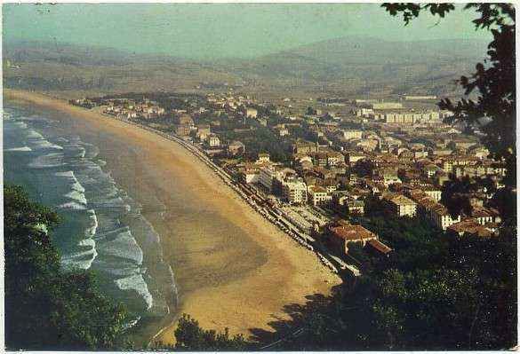 POSTAL DE ZARAUZ. VISTA GENERAL
