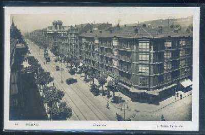 POSTAL DEL PAÍS VASCO. BILBAO Nº 64 GRAN VIA
