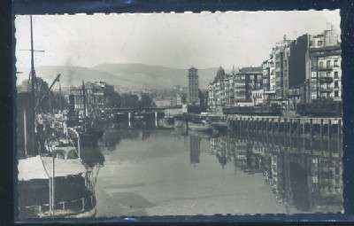 POSTAL DEL PAÍS VASCO. BILBAO Nº 61 RIA Y MUELLE DE RIPA