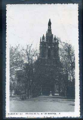 POSTAL DEL PAÍS VASCO. BILBAO Nº 311 IGLESIA DE STA. MARIA DE BEGOÑA