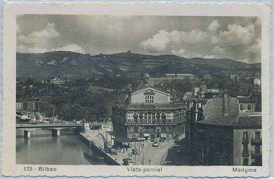 POSTAL DEL PAÍS VASCO. BILBAO. VISTA PARCIAL  Nº 173