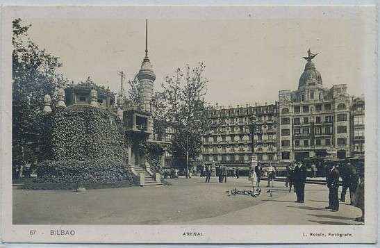 POSTAL DEL PAÍS VASCO. BILBAO. ARENAL Nº 67